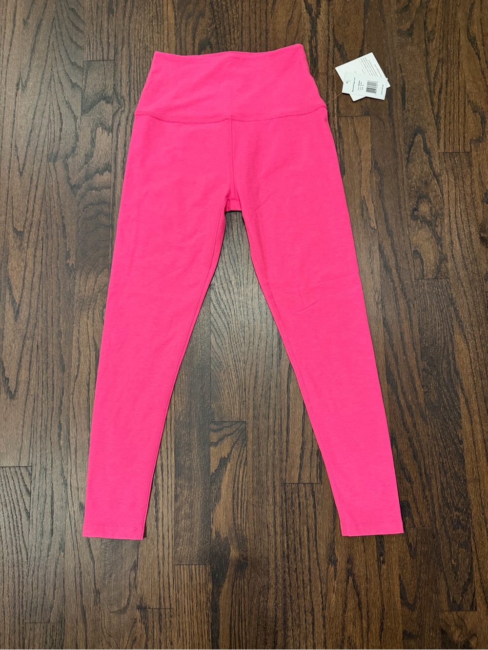 Beyond Yoga Neon Pink High-Rise Leggings